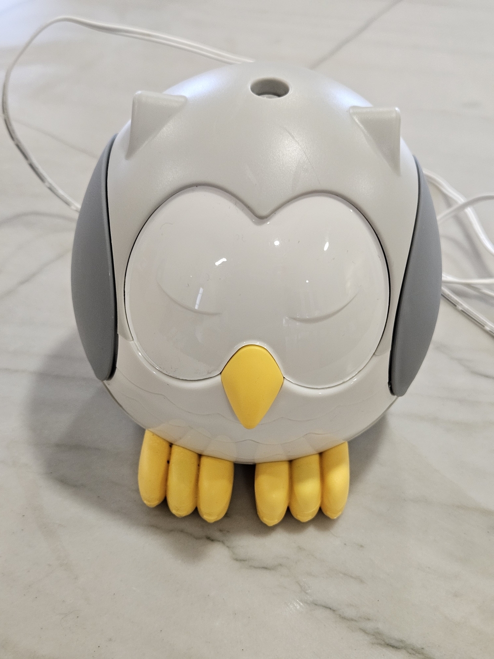 Young Living Feather the Owl Ultrasonic Diffuser, Lit Humidifier  Sound Machine